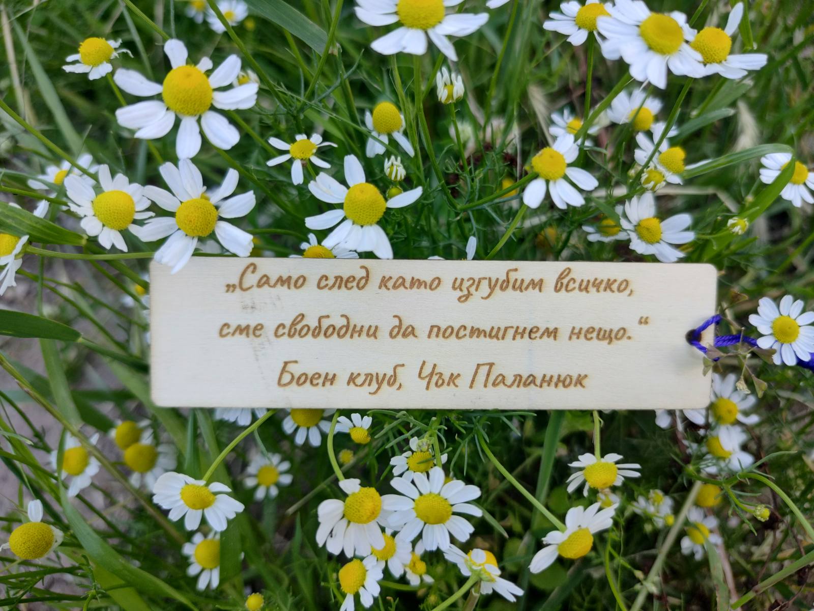 Книгоразделител "Магията на думите" - вълшебство от дърво - Image 13