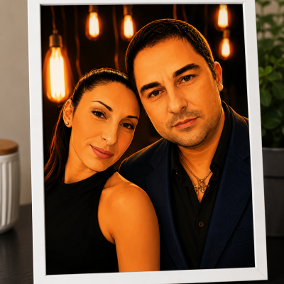 Luxury portrait по снимка за двойки